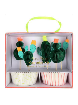 Meri Meri Cactus Cupcake Kit