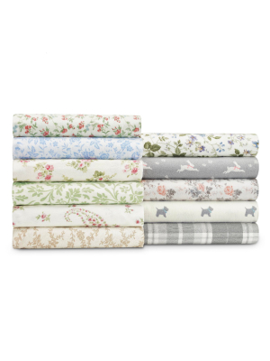 Cotton Flannel Sheet Set - Laura Ashley