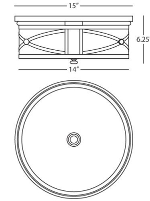 Chase Flushmount