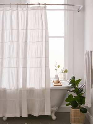 Cinched Shower Curtain