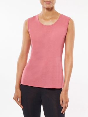 Classic Knit Tank Top, Rapture Rose