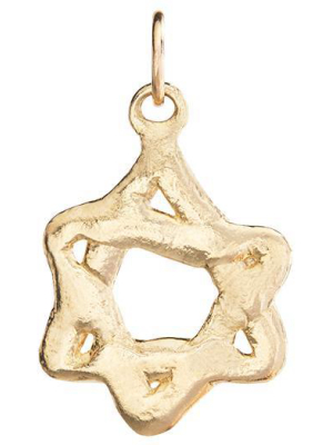 Star Of David Smushie Medium Charm