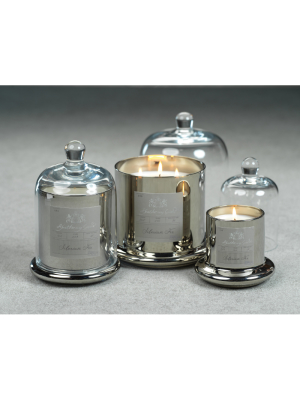 Apothecary Guild Domed Candle - Silver - Siberian Fir