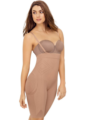 Leonisa Tummy Control Shaper Short For Women With High Waisted And Butt Lifter