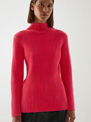 Organic Cotton Ribbed Chenille Sweater