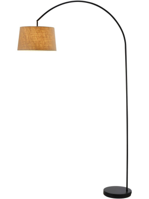 Glasgow Arc Lamp Matte Black