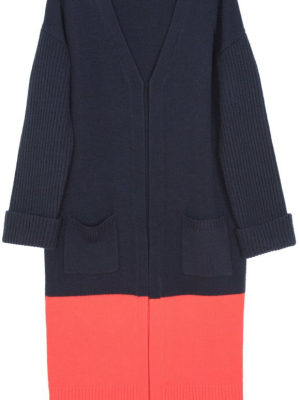 Babur Colorblock Cardigan