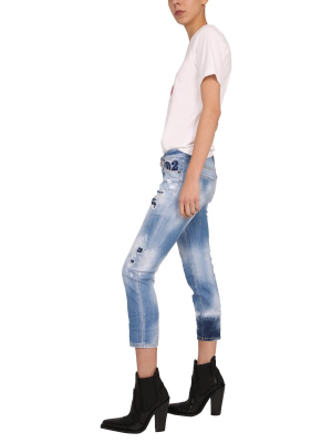 Dsquared2 Jennifer Cropped Jeans