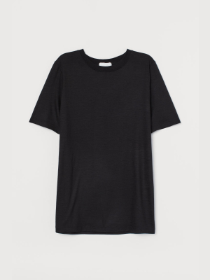 Wool Jersey Top