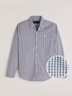 Super Slim Poplin Shirt