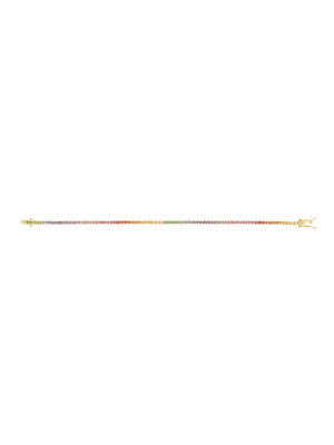 Rainbow Tennis Bracelet