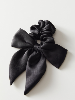 Satin Bow Scrunchie