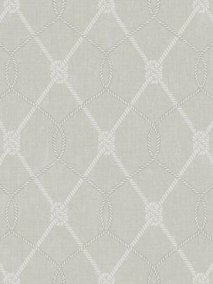 Tradewinds Grey Trellis Wallpaper From The Seaside Living Collection By Brewster Home Fashions