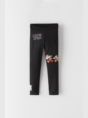 Mickey And Minnie Mouse © Disney Leggings