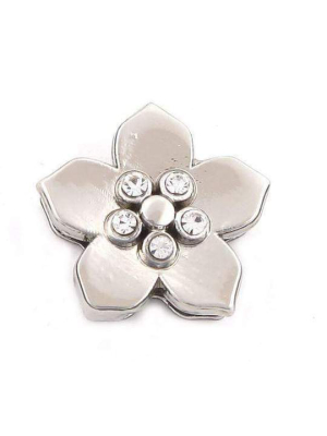 5 Stone Flower Charm