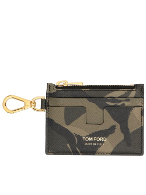 Tom Ford Logo-printed Strapped Cardholder