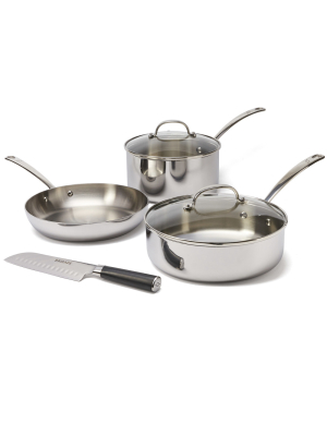 Stainless Steel Cookware 4-piece Set