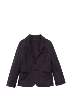 Emporio Armani Kids Single Breasted Blazer