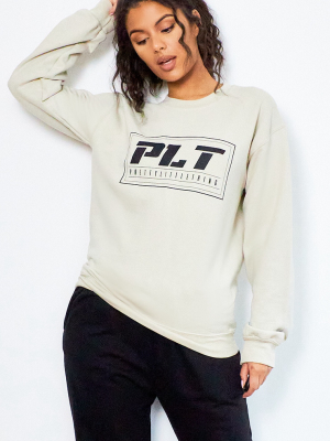 Prettylittlething Stone Label Sweater