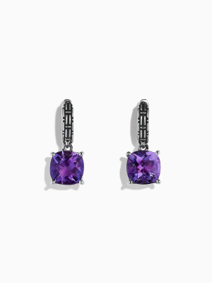 Effy 925 Sterling Silver Amethyst Earrings, 4.80 Tcw