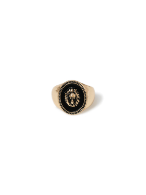 Gold Lion Ring*