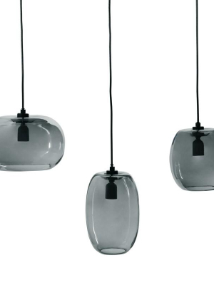 Emboss Pendant Grey