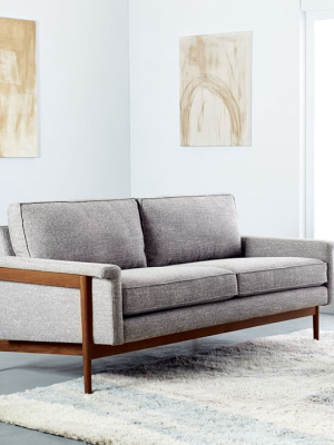 Leon Wood Frame Sofa (68")