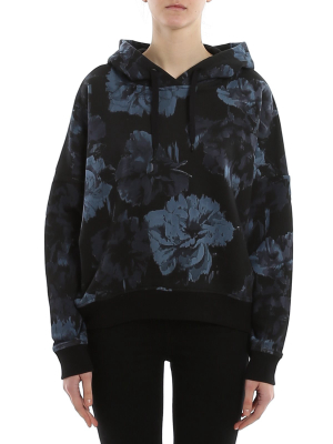 Alexandre Vauthier Floral Print Hoodie