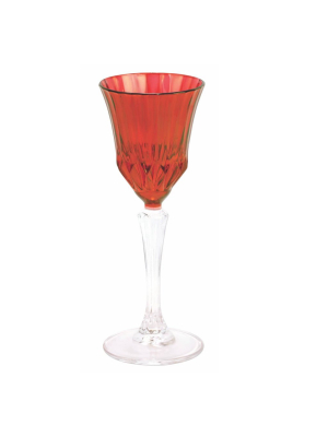 Vietri Regalia Deco Cordial - Red