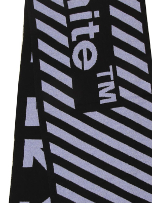 Off-white Arrows Logo Scarf