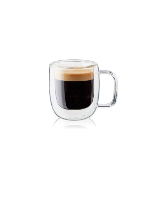 Zwilling Sorrento Plus 2-pc Double-wall Glass Espresso Mug Set