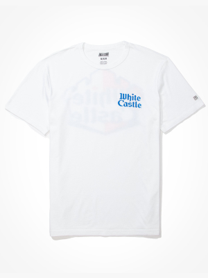 Tailgate Men's White Castle T-shirt