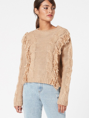 Issey Fringe Sweater