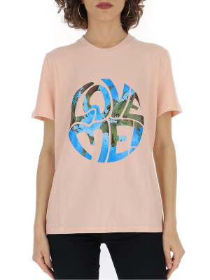 Alberta Ferretti Love Me Graphic Printed T-shirt