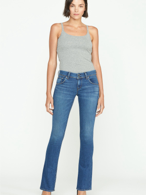 Beth Mid-rise Baby Bootcut Jean