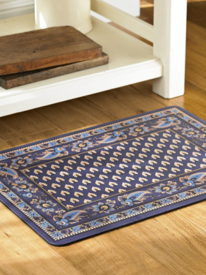 Marseille Cushioned Kitchen Mats, Navy