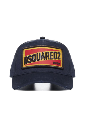 Dsquared2 Logo Patch Baseball Cap