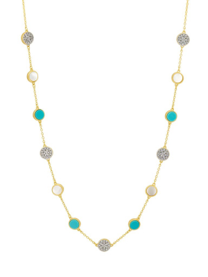 Coastal Disc Necklace