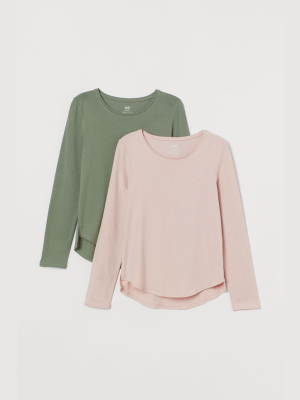 2-pack Long-sleeved Top