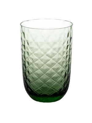 Vista Alegre Buriti Green Old Fashion Glass