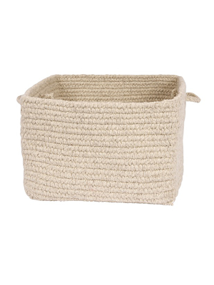 Colonial Mills Chunky Natural Wool Basket