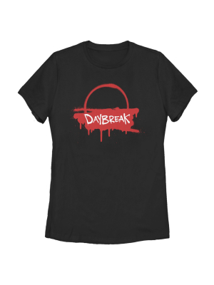 Women's Daybreak Sunrise Drip Logo T-shirt