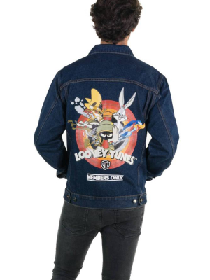 Bogo - Men's Looney Tunes Denim Trucker Jacket