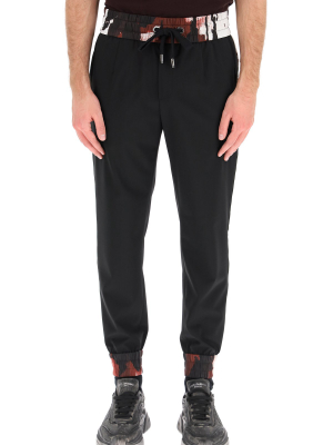 Dolce & Gabbana Contrast Trim Track Pants