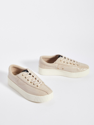 Tretorn Embossed Platform Sneakers