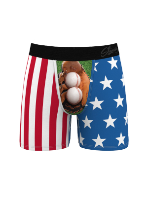 The Caught Looking | Usa Baseball Ball Hammock® Pouch Underwear