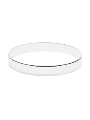 Silver Bangle Polished Large