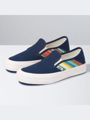 Retro Stripes Slip-on Sf