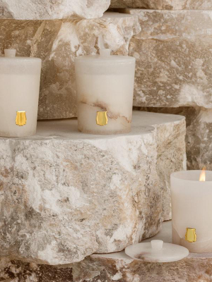 Atria Alabaster Collection Candle