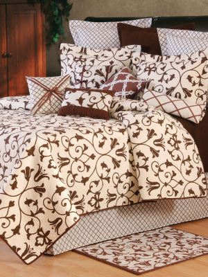 C&f Home Seraphina Brown Quilt